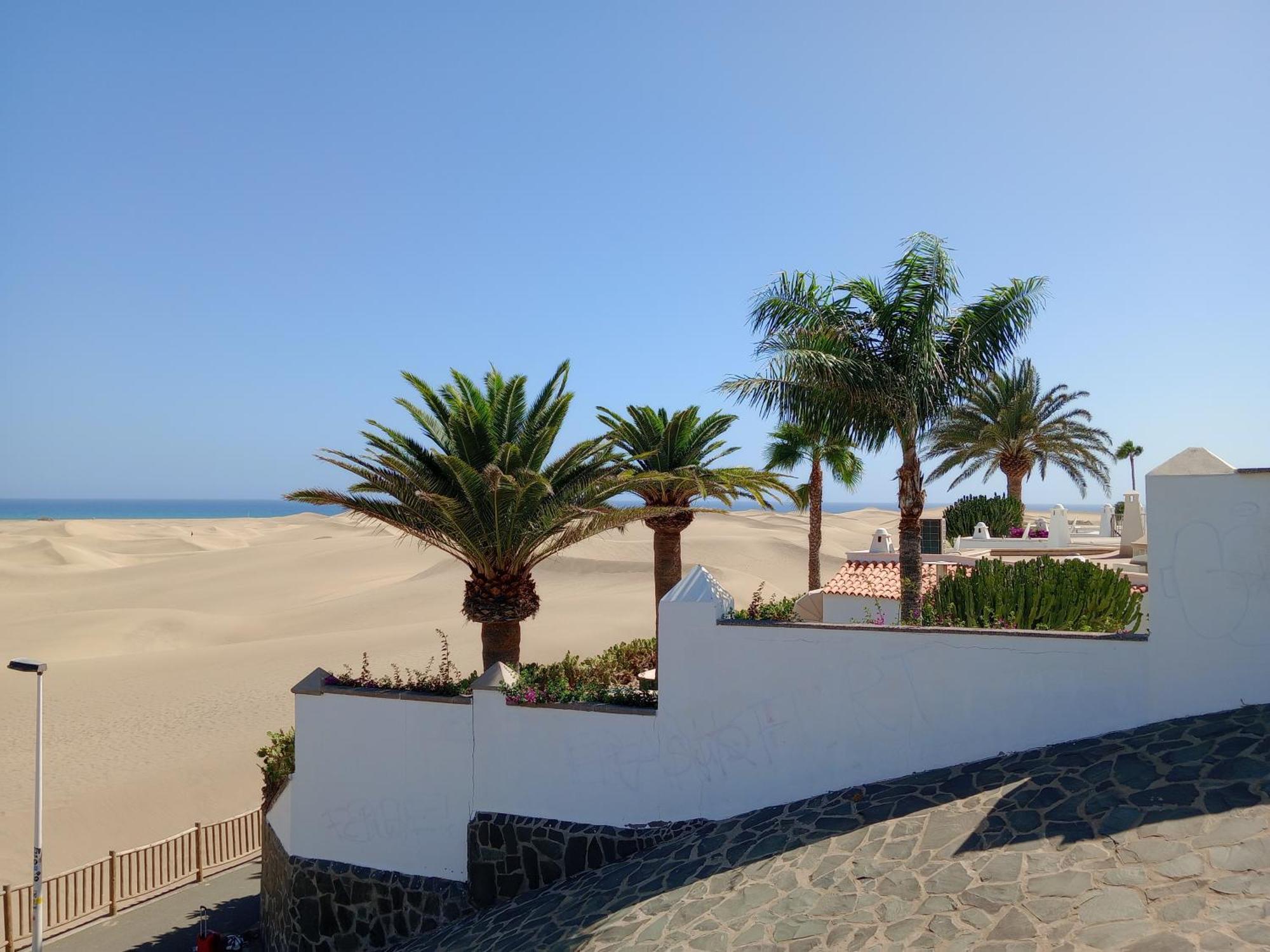 La Girafe De Las Dunas Solymar San Bartolomé Exterior foto